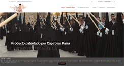 Desktop Screenshot of capirotesparra.com